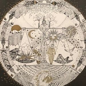 SOLd Libra Signed Frame Lithograph